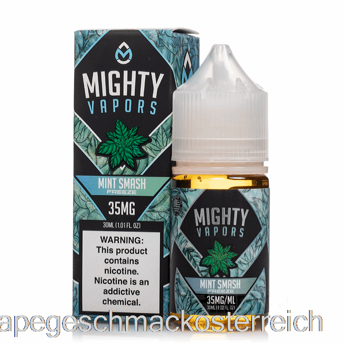 Mint Smash Freeze – Mächtige Salze – 30 Ml, 50 Mg Vape-Geschmack